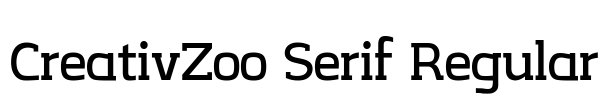 CreativZoo Serif Regular