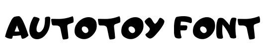 AutoToy font