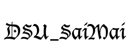 DSU_SaiMai Font Image