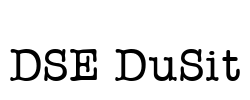 DSE DuSit Font Image