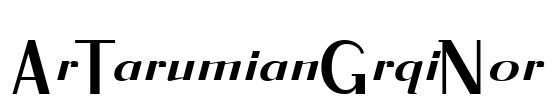 ArTarumianGrqiNor