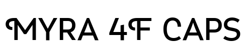 Myra 4F Caps Font Image