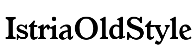 IstriaOldStyle