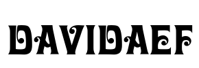 DavidaEF Font Image