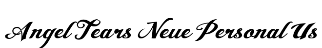 Angel Tears Neue Personal Us
