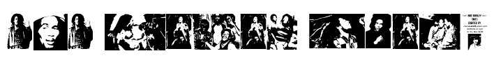BOB NEVER DIES! Font Image