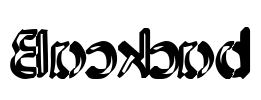 Backcab Font Image