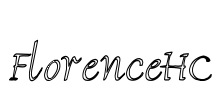 FlorenceHC Font Image