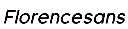 Florencesans Font Image
