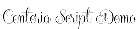 Centeria Script Demo