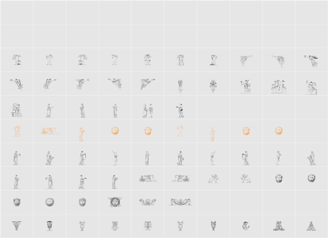 Classix Character Map