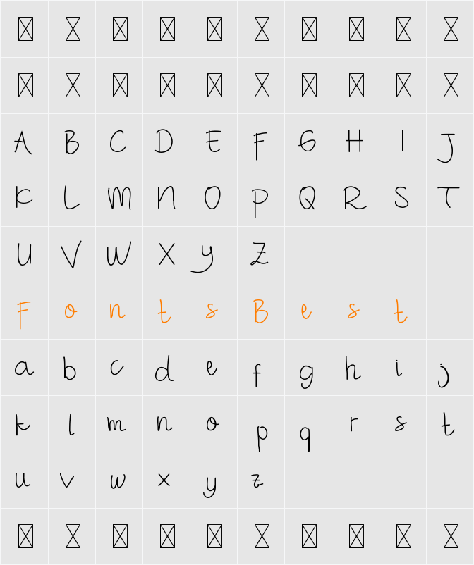 Bubbly Shilan Demo Character Map
