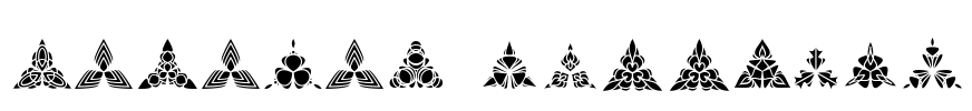 BIGILIW.Patterns Font Image