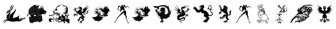 MythologicalsOne Font Image