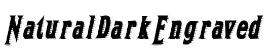 NaturalDarkEngraved