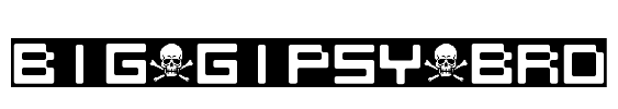 BIG_GIPSY_BRO Font Image
