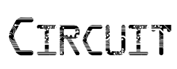 Circuit Font Image