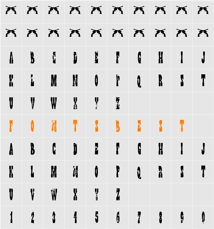 DK Wild Bunch Character Map