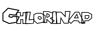 Chlorinap Font Image