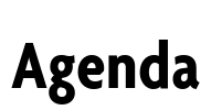 Agenda