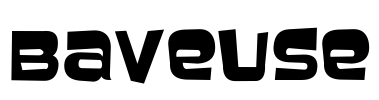 Baveuse Font Image