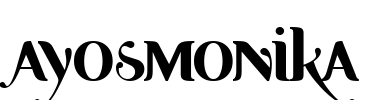 Ayosmonika Font Image