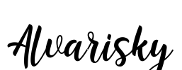 Alvarisky Font Image