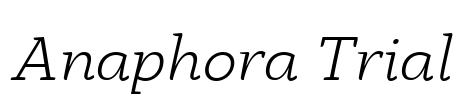 Anaphora Trial
