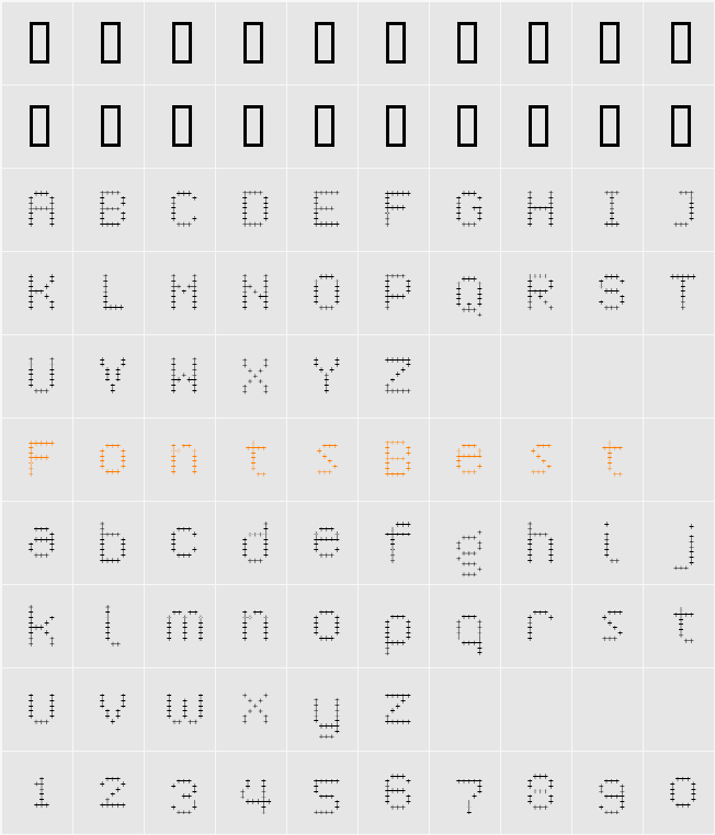 Crossover Character Map