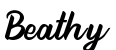 Beathy Font Image