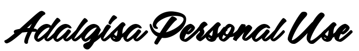 Adalgisa Personal Use