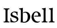 Isbell Font Image