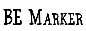 BE Marker Font Image