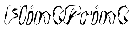 FlintPrint Font Image