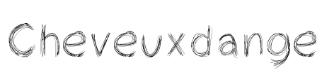 Cheveuxdange Font Image