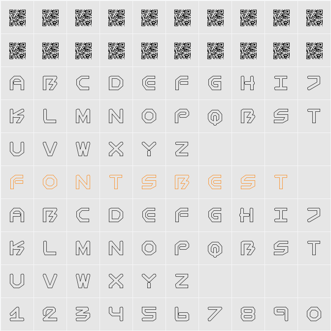 BioMetric-comichollow Character Map