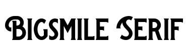 Bigsmile Serif Font Image