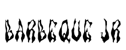 Barbeque Jr Font Image