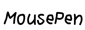 MousePen Font Image