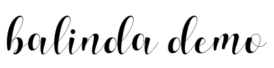 balinda demo