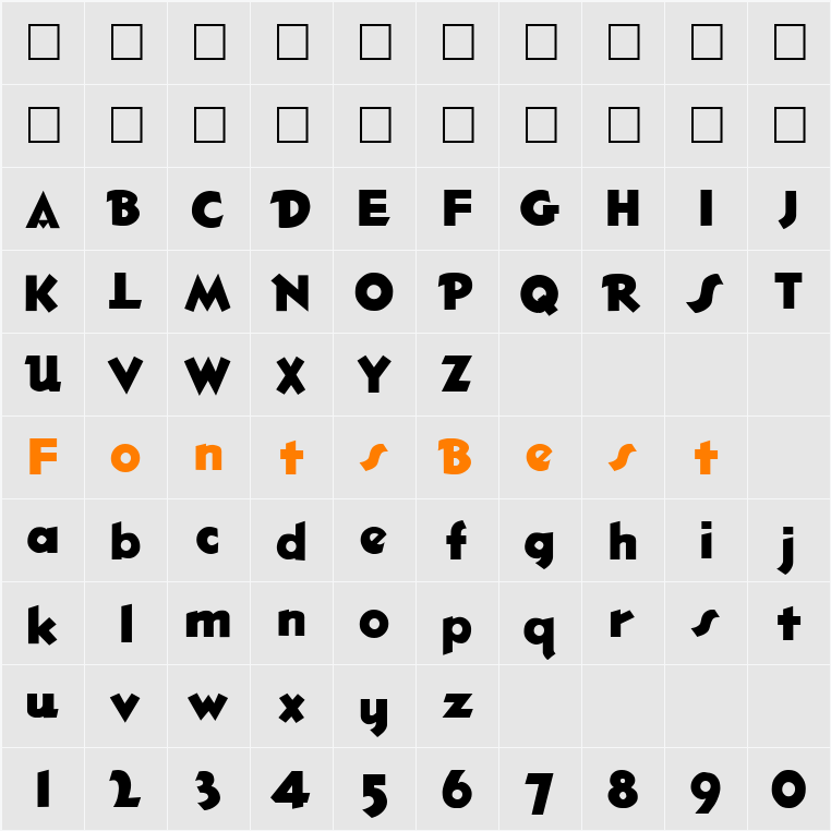 HAZAEL Character Map