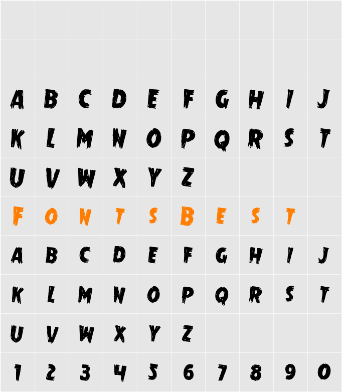 Mrs. Monster Rotated 2 Character Map