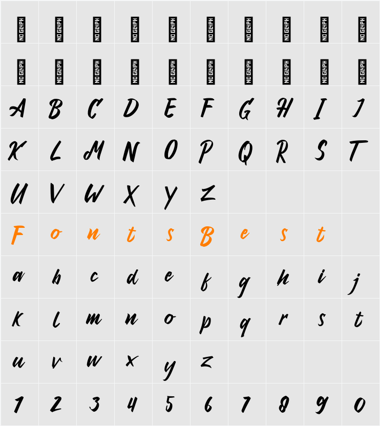 Antoine Character Map