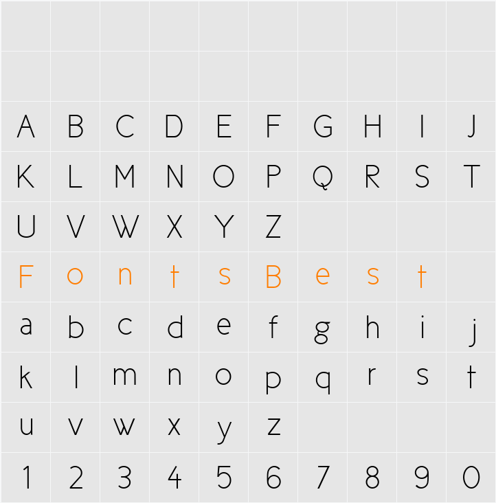 Cicle Character Map