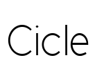 Cicle Font Image