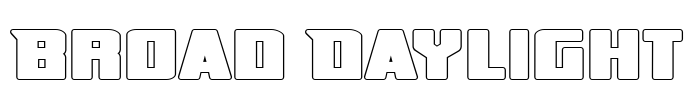 Broad Daylight
