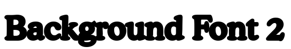 Background Font 2 Font Image