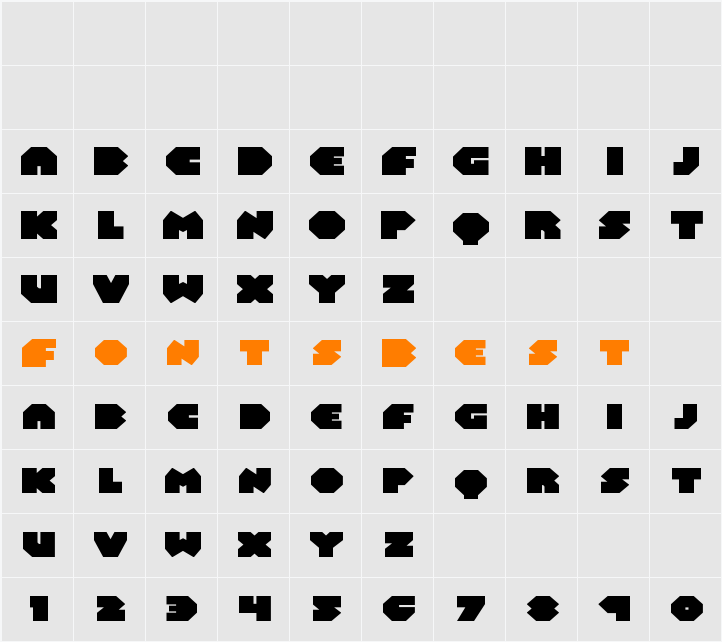 Bal-Astaral Expanded Character Map