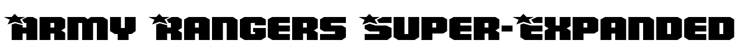 Army Rangers Super-Expanded