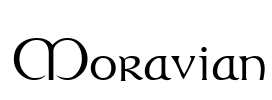 Moravian Font Image
